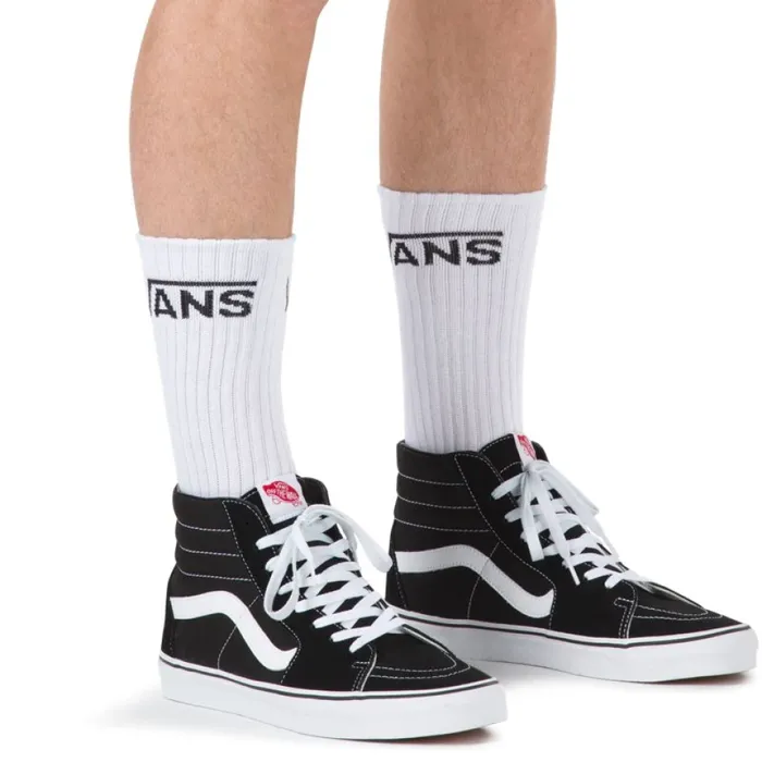 Classic Crew Socks 3 Pack WHITE Socks Vans Men