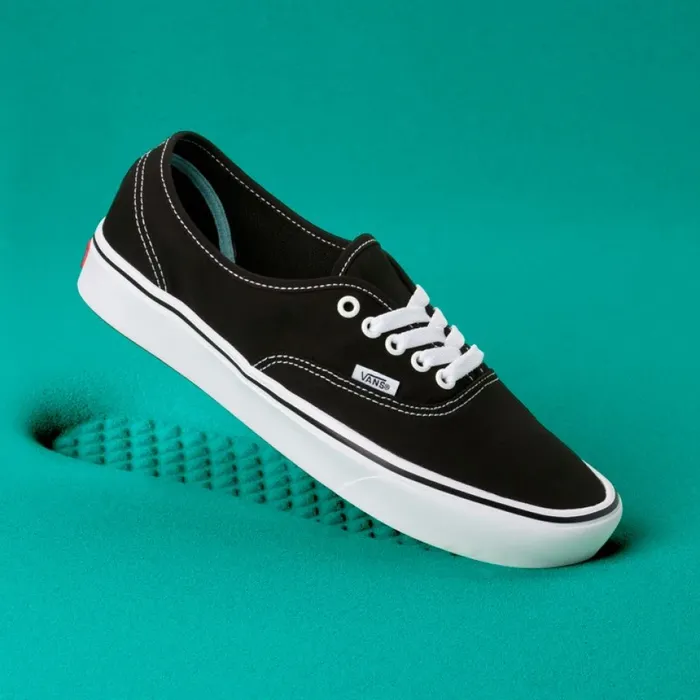 Classics Shoes ComfyCush Authentic BlackTrue White 8211 Vans Men