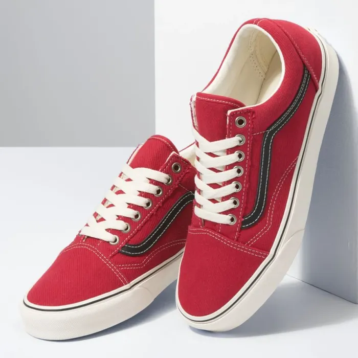 Classics Shoes MenWomen Vans Earth Old Skool Chili PepperMarshmallow Classics Shoes MenWomen Vans Earth Old Skool Chili PepperMarshmallow