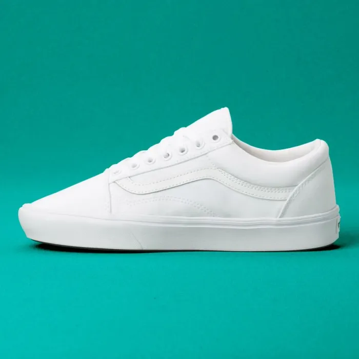 Classics Shoes Vans Men ComfyCush Old Skool True WhiteTrue White Classics Shoes Vans Men ComfyCush Old Skool True WhiteTrue White