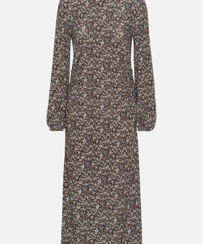 Clothing Ilse Jacobsen Dresses Long Dress 8211 Black