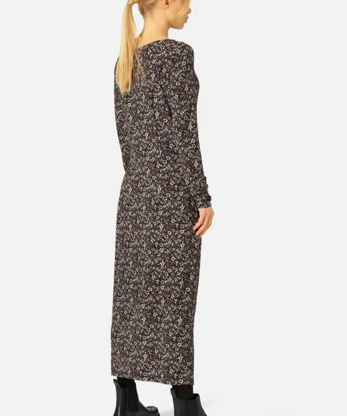 Clothing Ilse Jacobsen Dresses Long Dress 8211 Black