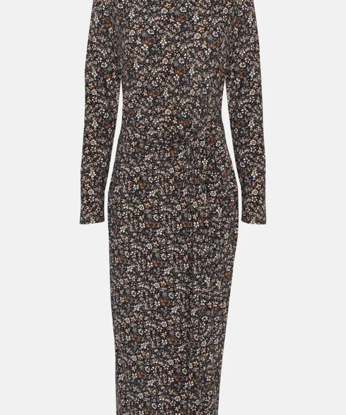 Clothing Ilse Jacobsen Dresses Long Dress 8211 Black