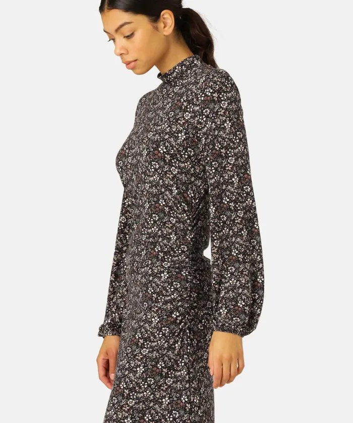 Clothing Ilse Jacobsen Dresses Long Dress 8211 Black