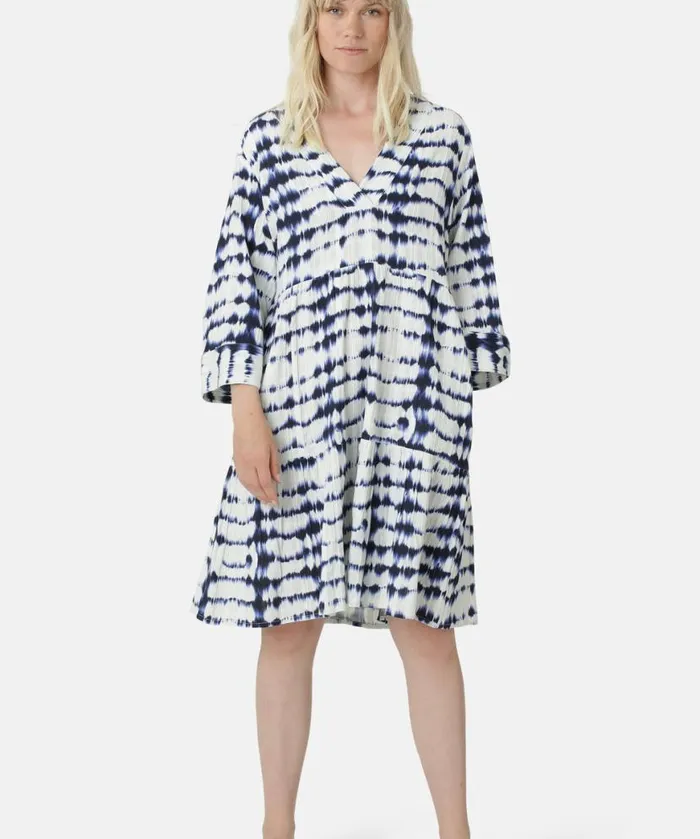 Clothing Ilse Jacobsen Dresses Short Short Dress 8211 Indigo