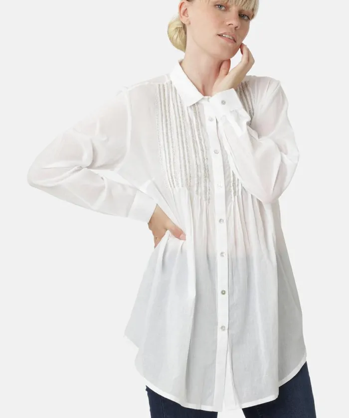 Clothing Ilse Jacobsen Shirts And Blouses Shirt 8211 White