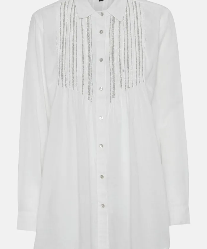 Clothing Ilse Jacobsen Shirts And Blouses Shirt 8211 White