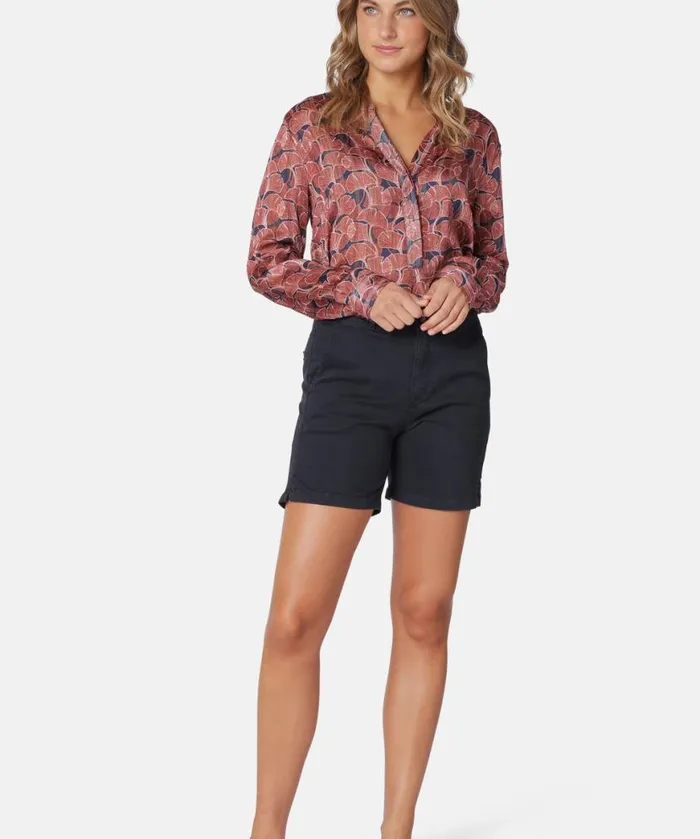 Clothing Ilse Jacobsen Shorts Shorts 8211 Dark Indigo