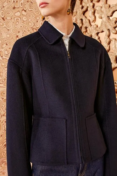 Coats And Jackets Women Ulla Johnson Carina Jacket Midnight