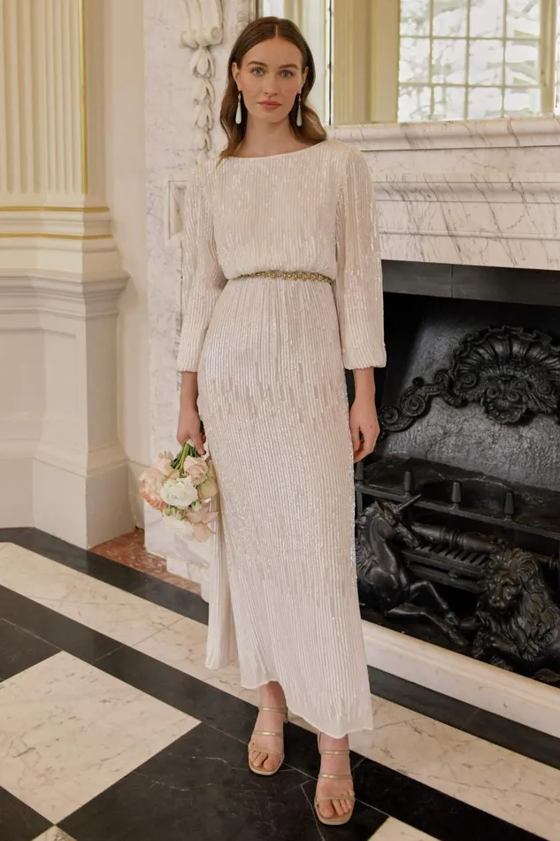 Coco Ivory Sequin Women RIXO Bridal Party
