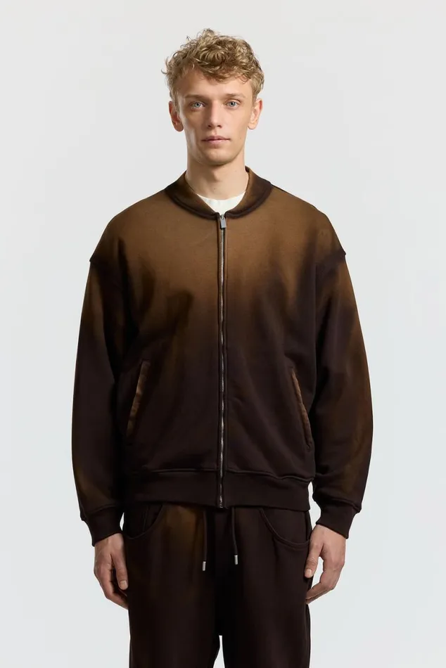 COTTON CITIZEN Berlin Bomber Jacket Espresso Cast Women Sweatshirts COTTON CITIZEN Berlin Bomber Jacket Espresso Cast Women Sweatshirts