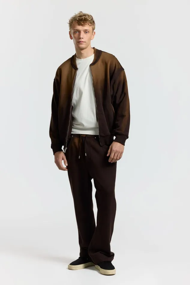 COTTON CITIZEN Berlin Bomber Jacket Espresso Cast Women Sweatshirts COTTON CITIZEN Berlin Bomber Jacket Espresso Cast Women Sweatshirts