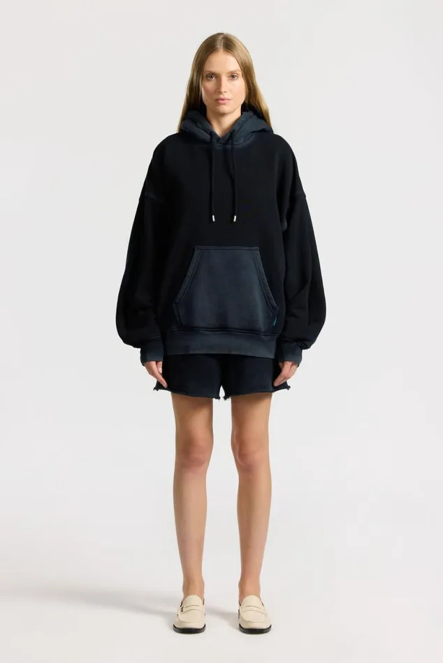 COTTON CITIZEN Boston Hoodie Vintage Black Men Sweatshirts