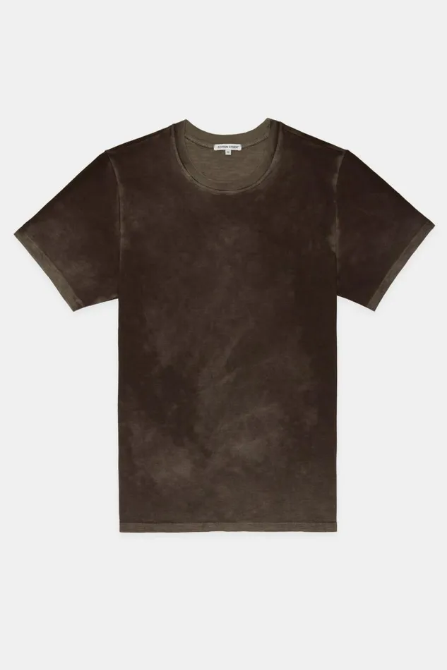COTTON CITIZEN Presley Tee Vintage Espresso Men Tees COTTON CITIZEN Presley Tee Vintage Espresso Men Tees