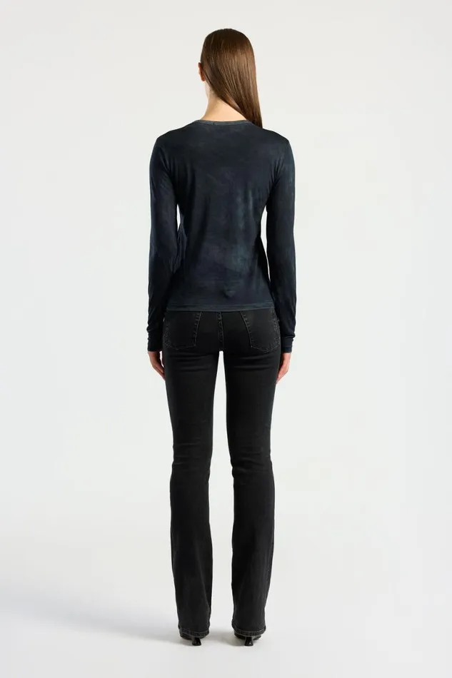 COTTON CITIZEN Standard Long Sleeve Shirt Vintage Black Women Shirts COTTON CITIZEN Standard Long Sleeve Shirt Vintage Black Women Shirts