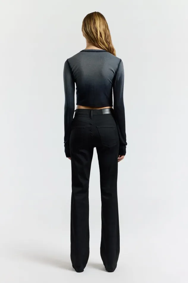 COTTON CITIZEN Verona Crop Shirt Black Cast Women Shirts COTTON CITIZEN Verona Crop Shirt Black Cast Women Shirts