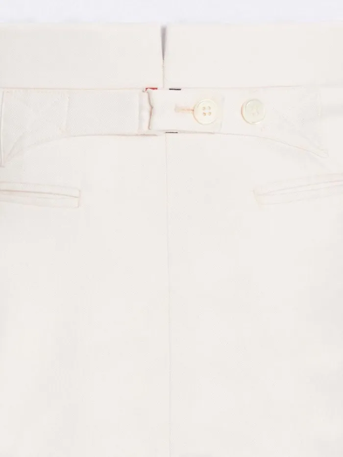 Cotton Suiting Engineered 4bar Classic Trouser Light Pink Men Thom Browne Trousers