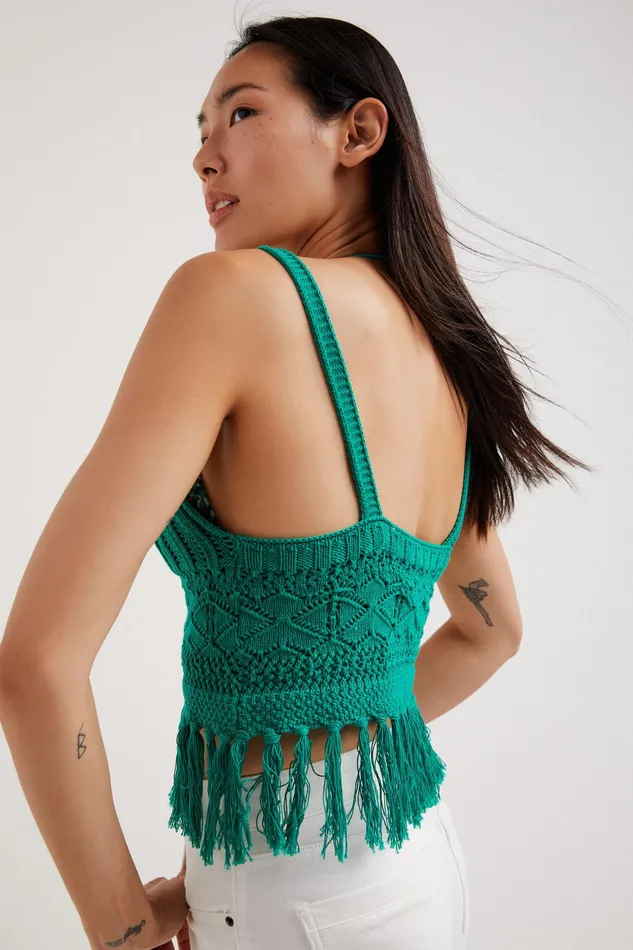 Crochet Top Women Desigual Tshirts