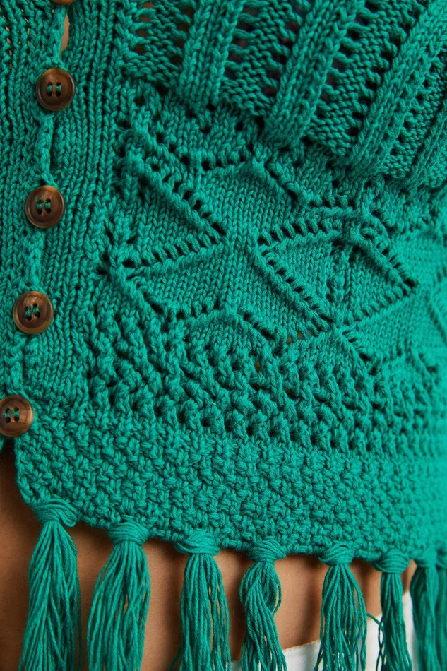 Crochet Top Women Desigual Tshirts
