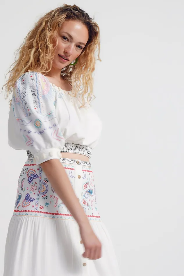 Cropped Blouse Women Desigual Tops and Shirts