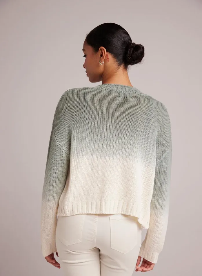 Cropped Cardigan 8211 Sage Ombre Dye Women Bella Dahl Sweaters and Jackets Cropped Cardigan 8211 Sage Ombre Dye Women Bella Dahl Sweaters and Jackets