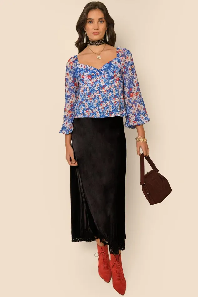 Crystal Black Women RIXO Skirts