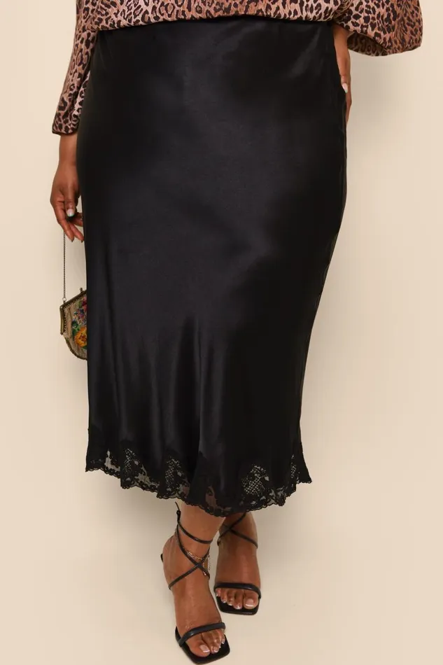 Crystal Black Women RIXO Skirts