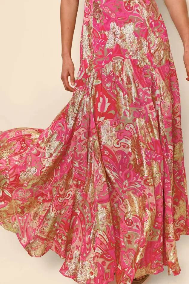 Dina Grace Paisley Jewel Women RIXO Dresses Dina Grace Paisley Jewel Women RIXO Dresses
