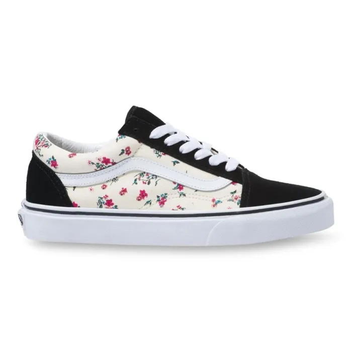 Ditsy Floral Old Skool Classic WhiteTrue White Classics Shoes Vans MenWomen