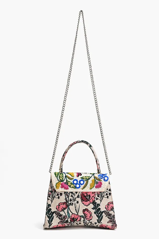 Dragonfly Dreams Kashmiri Top Handle Bag Dragonfly Dreams Kashmiri Top Handle Bag