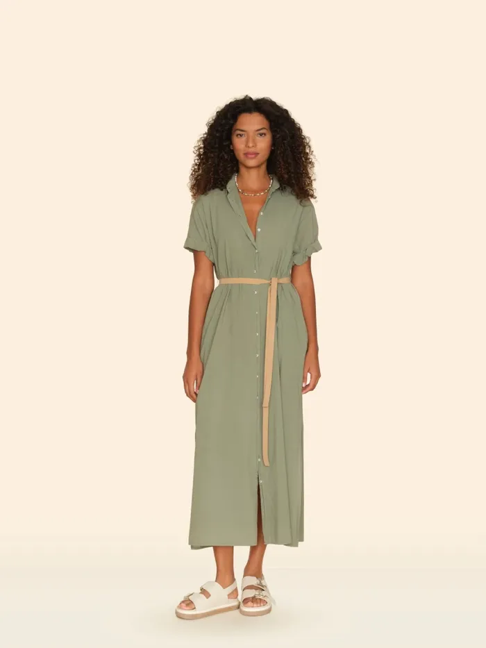 Dresses Women Green Army Linnet Dress XRENA