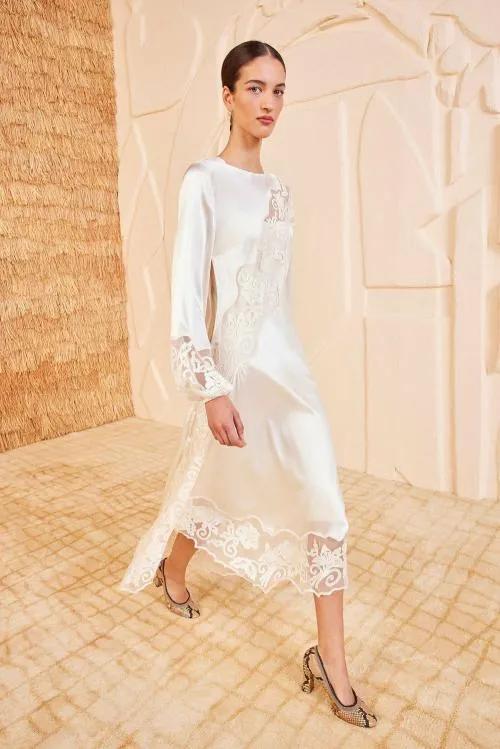 Dresses Women Ulla Johnson Annalise Dress Cowrie