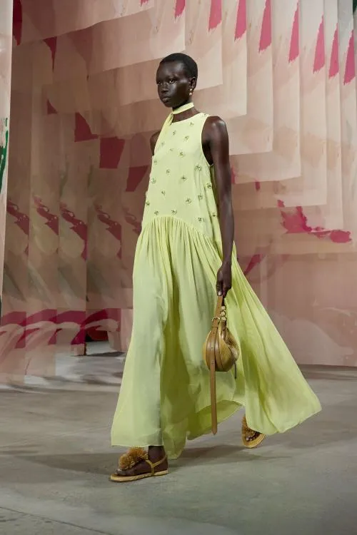 Dresses Women Ulla Johnson Eleni Dress Citron Dresses Women Ulla Johnson Eleni Dress Citron