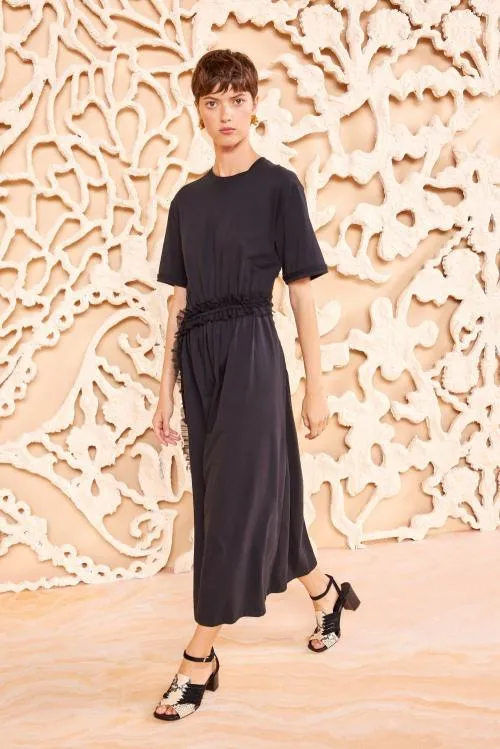 Dresses Women Ulla Johnson Lilia Dress Noir Dresses Women Ulla Johnson Lilia Dress Noir