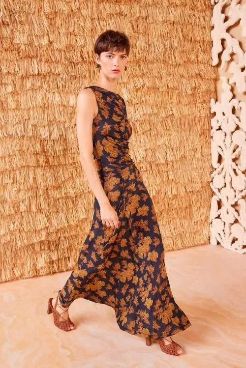 Dresses Women Ulla Johnson Natalia Dress Onyx Dresses Women Ulla Johnson Natalia Dress Onyx