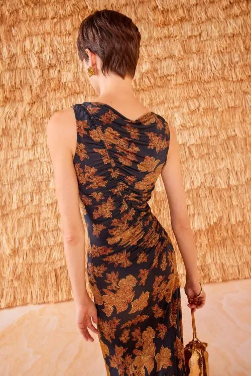Dresses Women Ulla Johnson Natalia Dress Onyx Dresses Women Ulla Johnson Natalia Dress Onyx