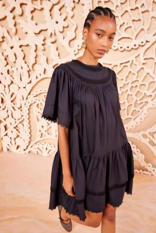 Dresses Women Ulla Johnson Oumi Dress Noir