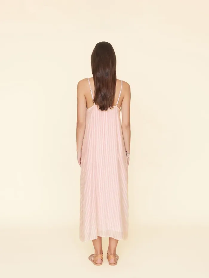 Dresses XRENA Women Sand Pink Teague Dress Dresses XRENA Women Sand Pink Teague Dress