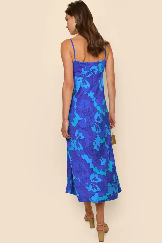 Dulcia Looking Glass Blue Women RIXO Dresses