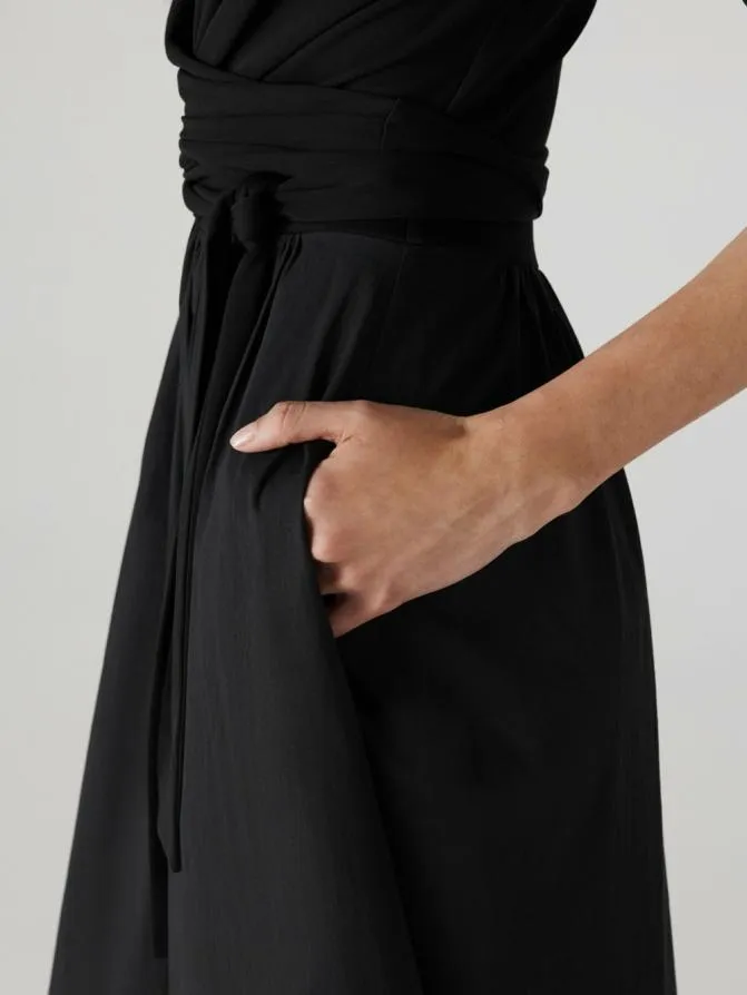 DVF Dresses Ballerina Dress Black 8211 Women