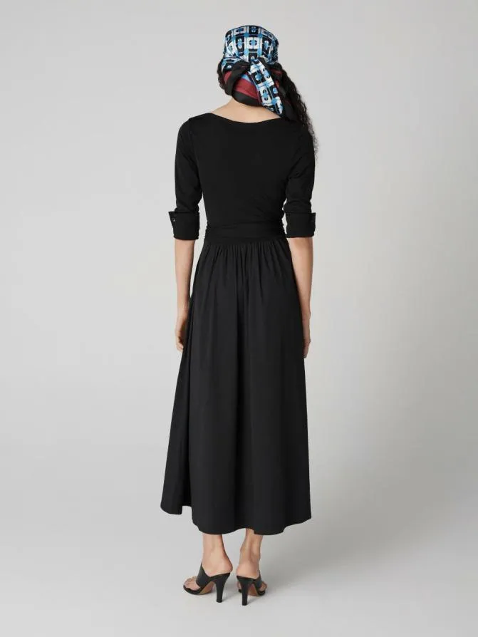 DVF Dresses Ballerina Dress Black 8211 Women