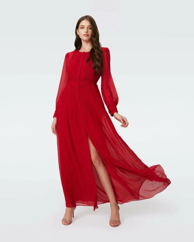 DVF Dresses Dressy Dress Magenta 8211 Women