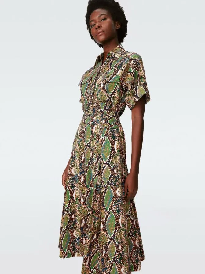 DVF Dresses Hadara Dress Python 8211 Women DVF Dresses Hadara Dress Python 8211 Women