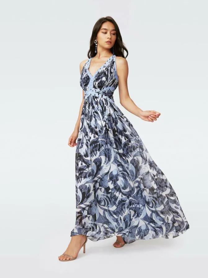 DVF Dresses Levada Dress Huge Serpent Dance 8211 Women