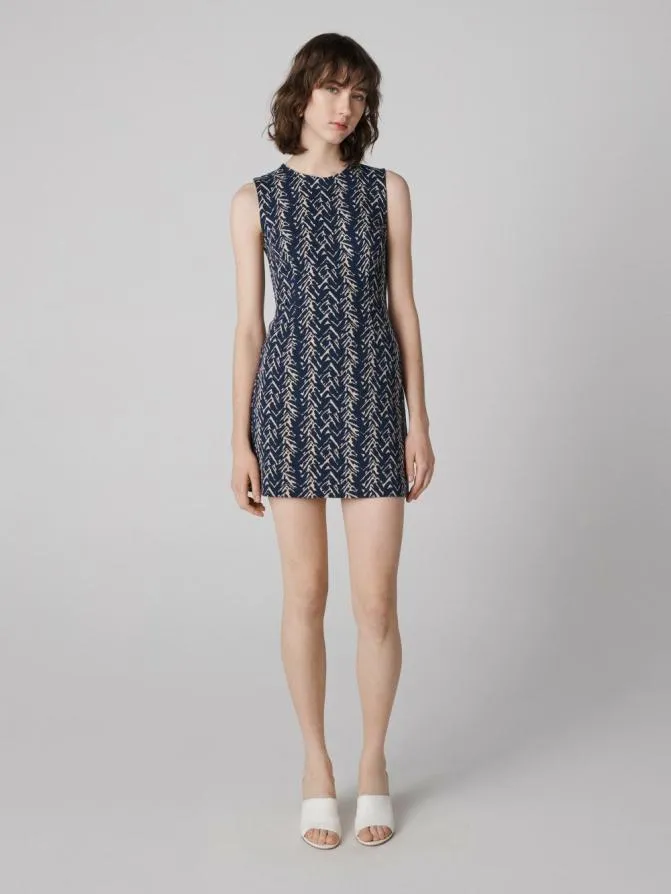 DVF Dresses Ruby Mini Dress Como Tweed 8211 Women