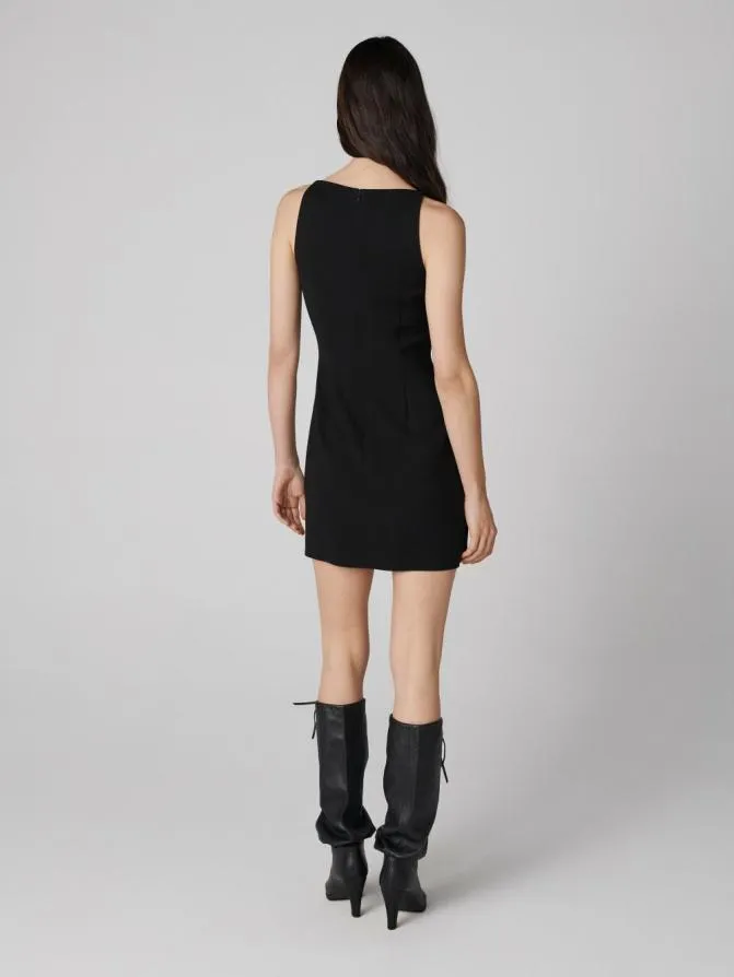 DVF Dresses Spencer Mini Dress Black 8211 Women