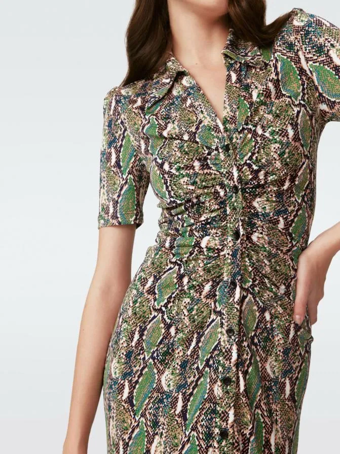 DVF Dresses Zoey Dress Python 8211 Women