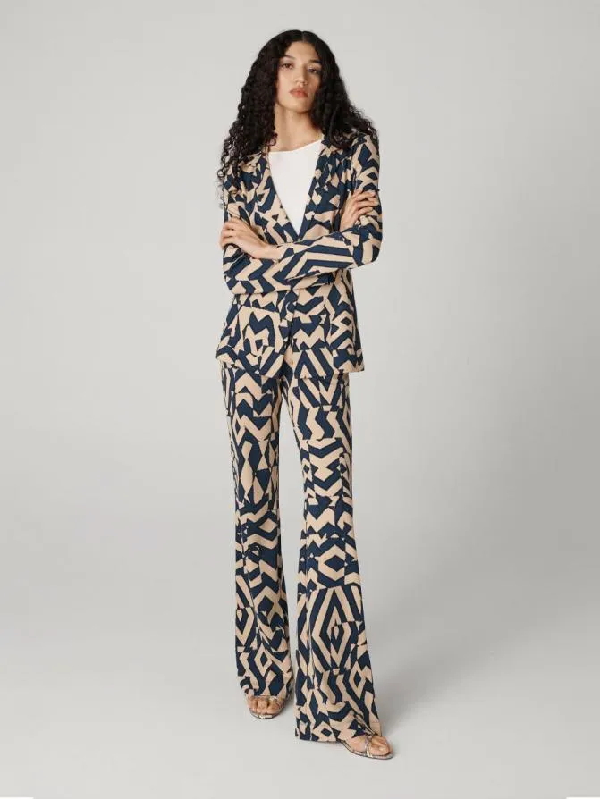 DVF Jackets and Coats Ophelia Jacket Troy Maze Beige 8211 Women