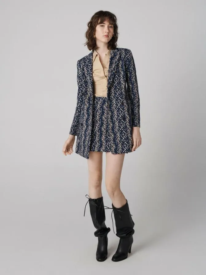 DVF Jackets and Coats Virginia Jacket Como Tweed 8211 Women