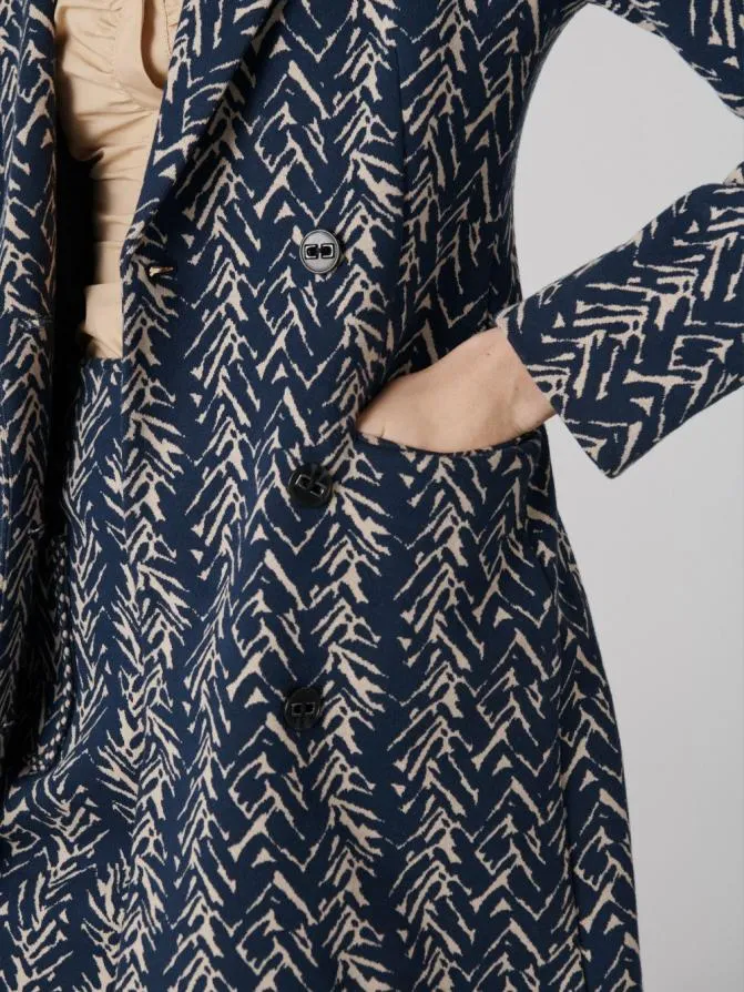 DVF Jackets and Coats Virginia Jacket Como Tweed 8211 Women